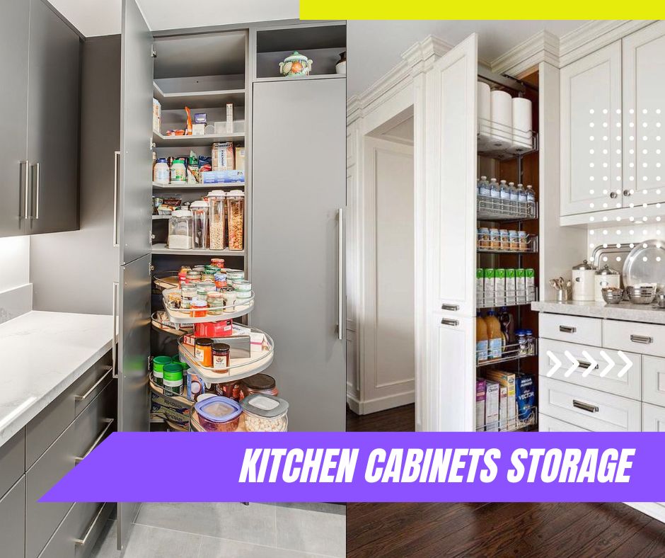 Learn how to create kitchen cabinet storage solutions that works